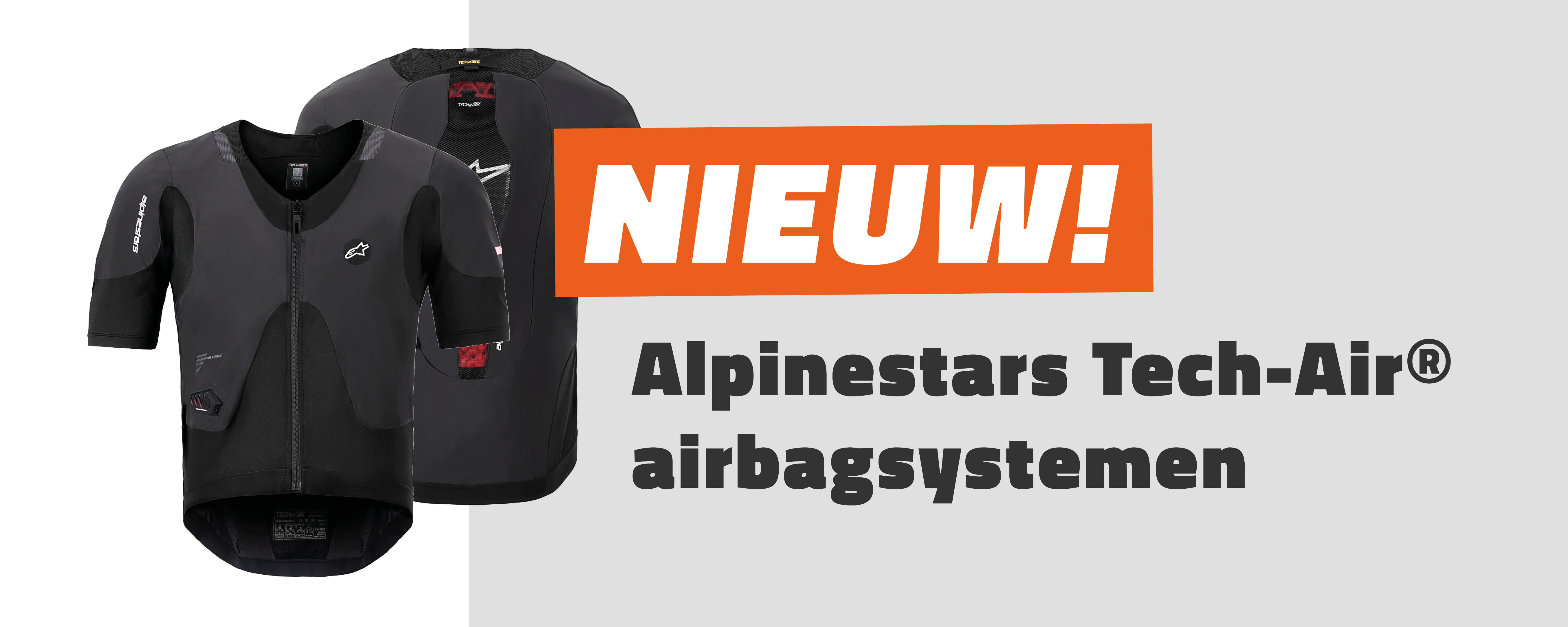 Nieuw bij Hofland Motoren: Alpinestars Tech-Air® airbagsystemen