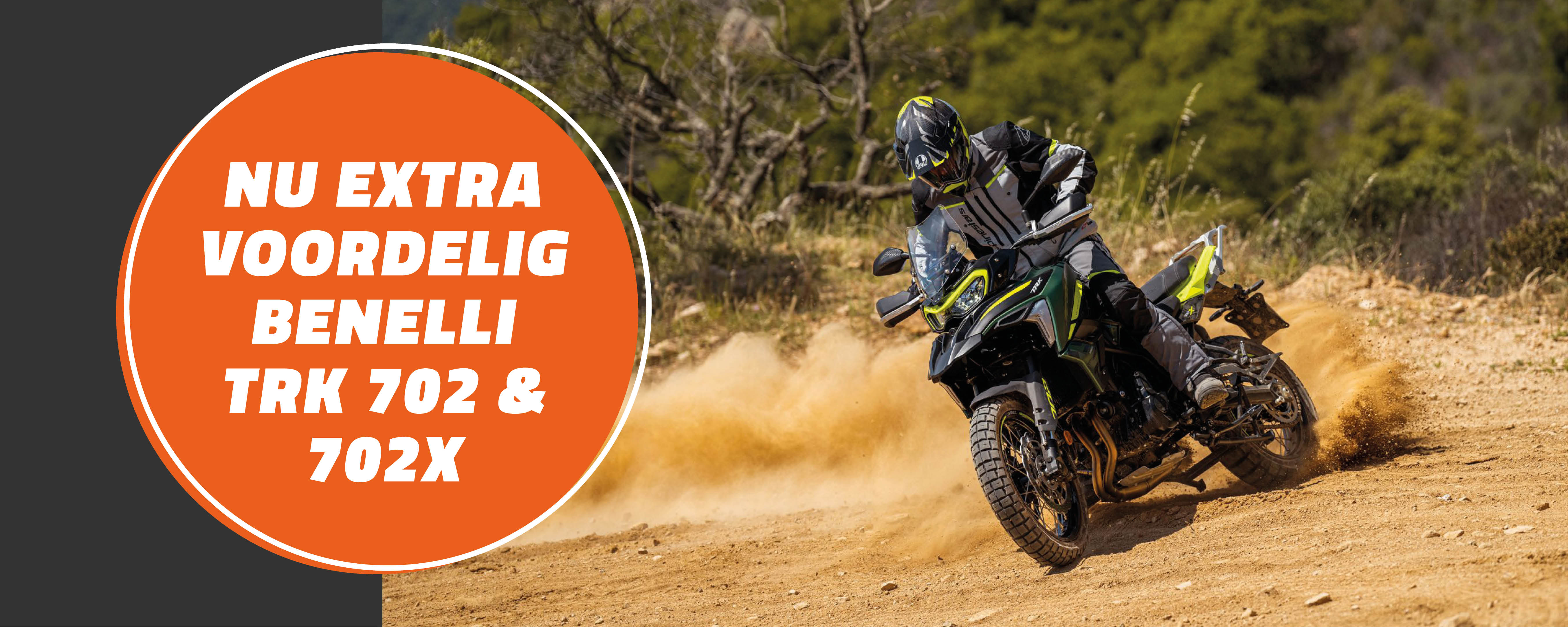 BENELLI TRK 702 & 702X VOORDEELACTIE – NU EXTRA VOORDELIG!