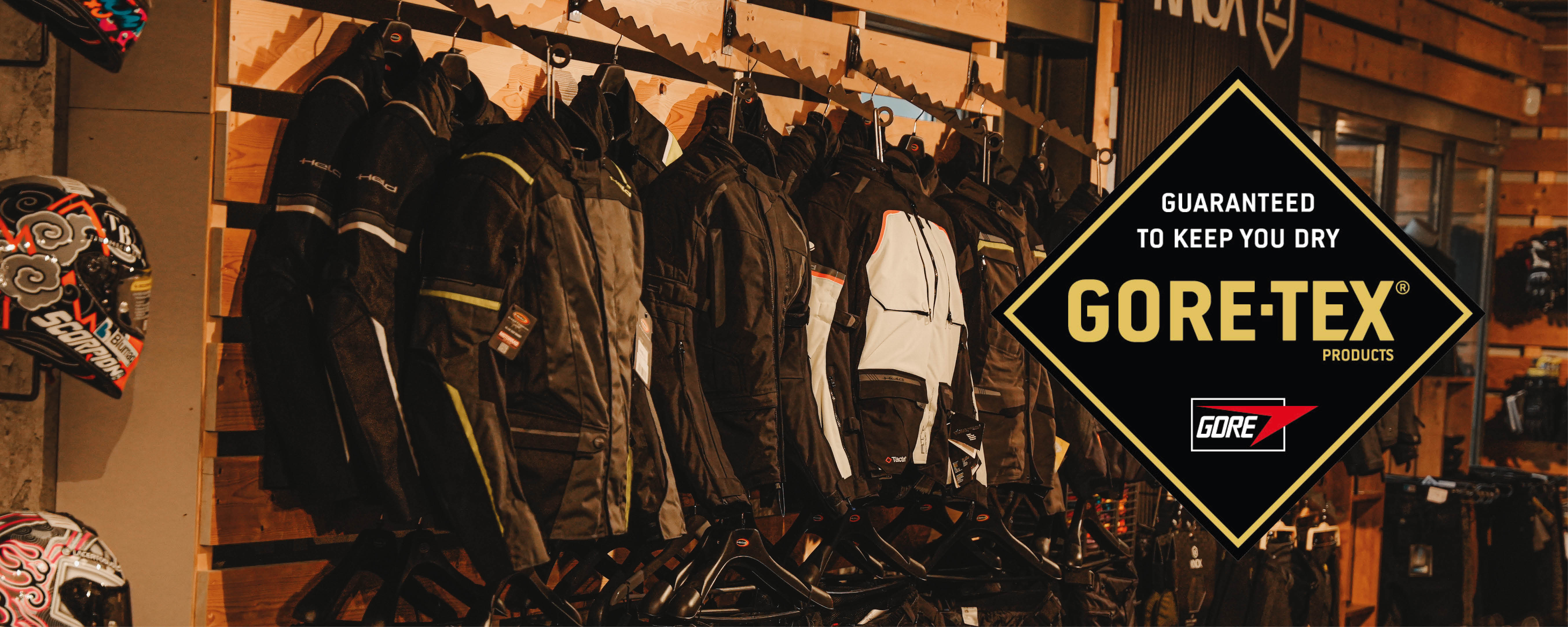 GORE-TEX in motorkleding: droog en comfortabel onderweg