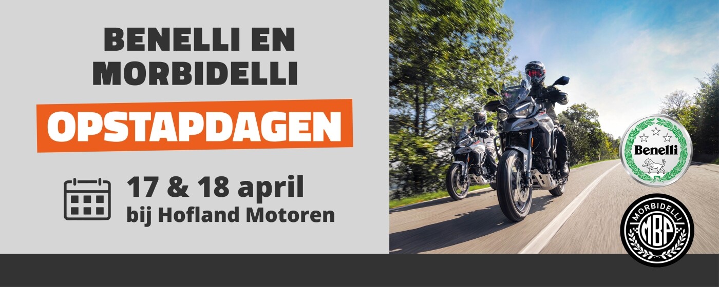 Image Benelli en Morbidelli opstapdagen 2026