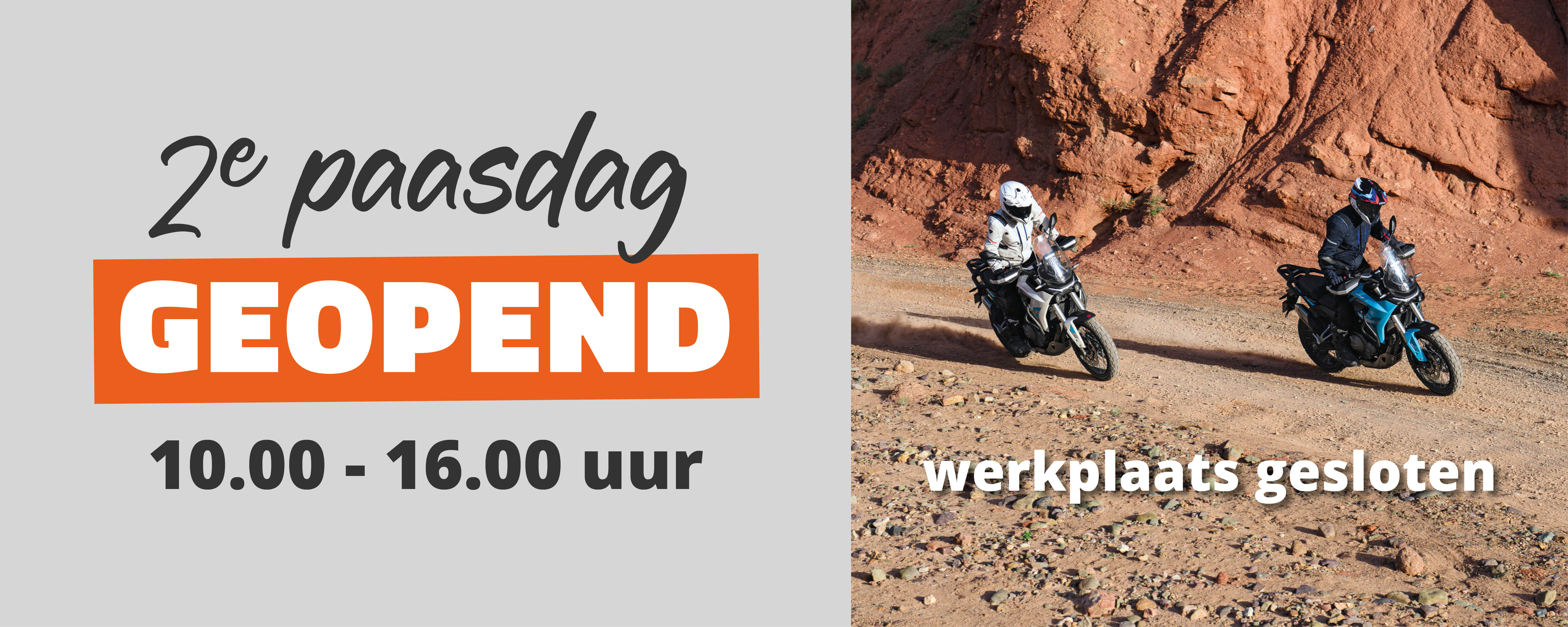 Vier Tweede Paasdag bij Hofland Motoren!