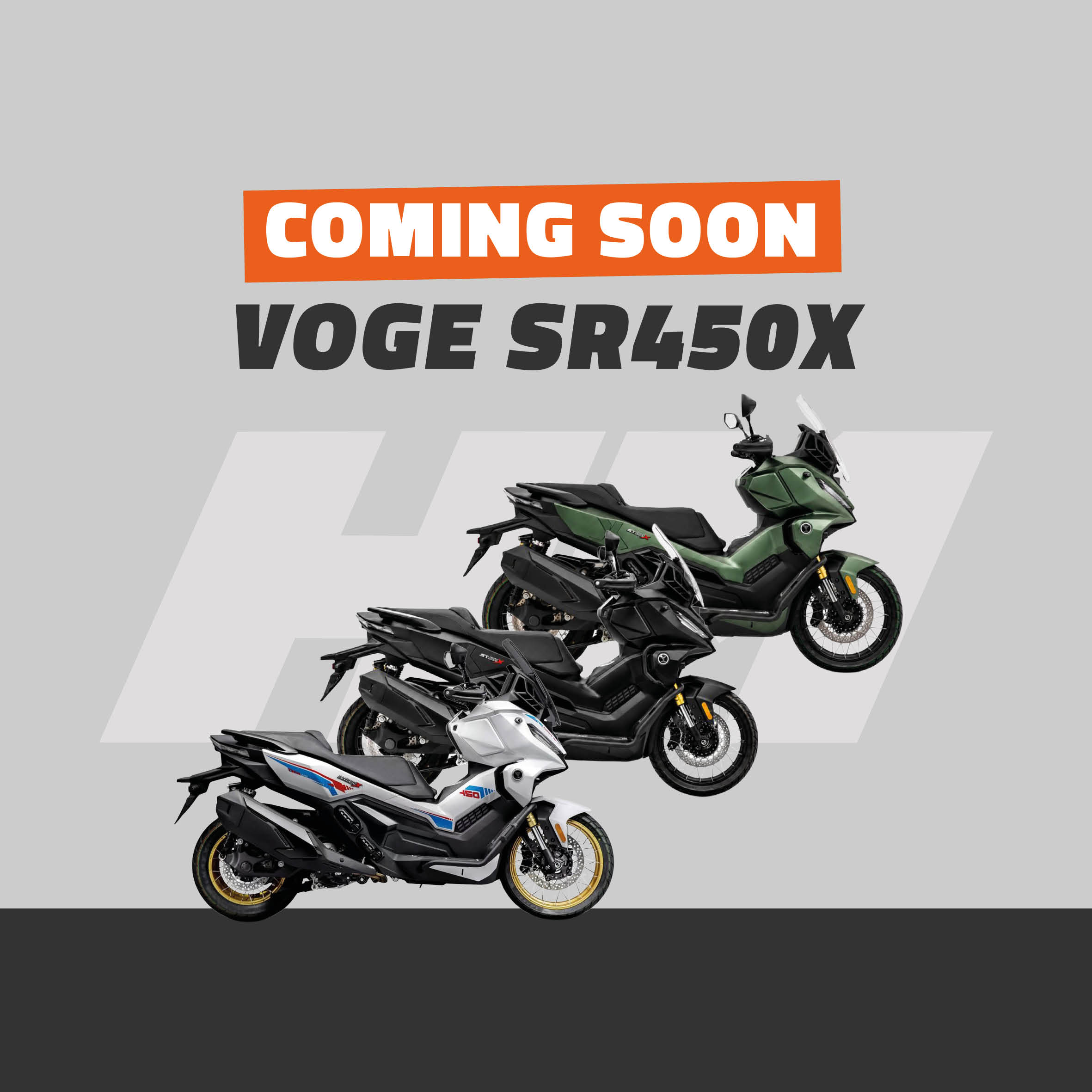 De nieuwe VOGE SR450X komt eraan!