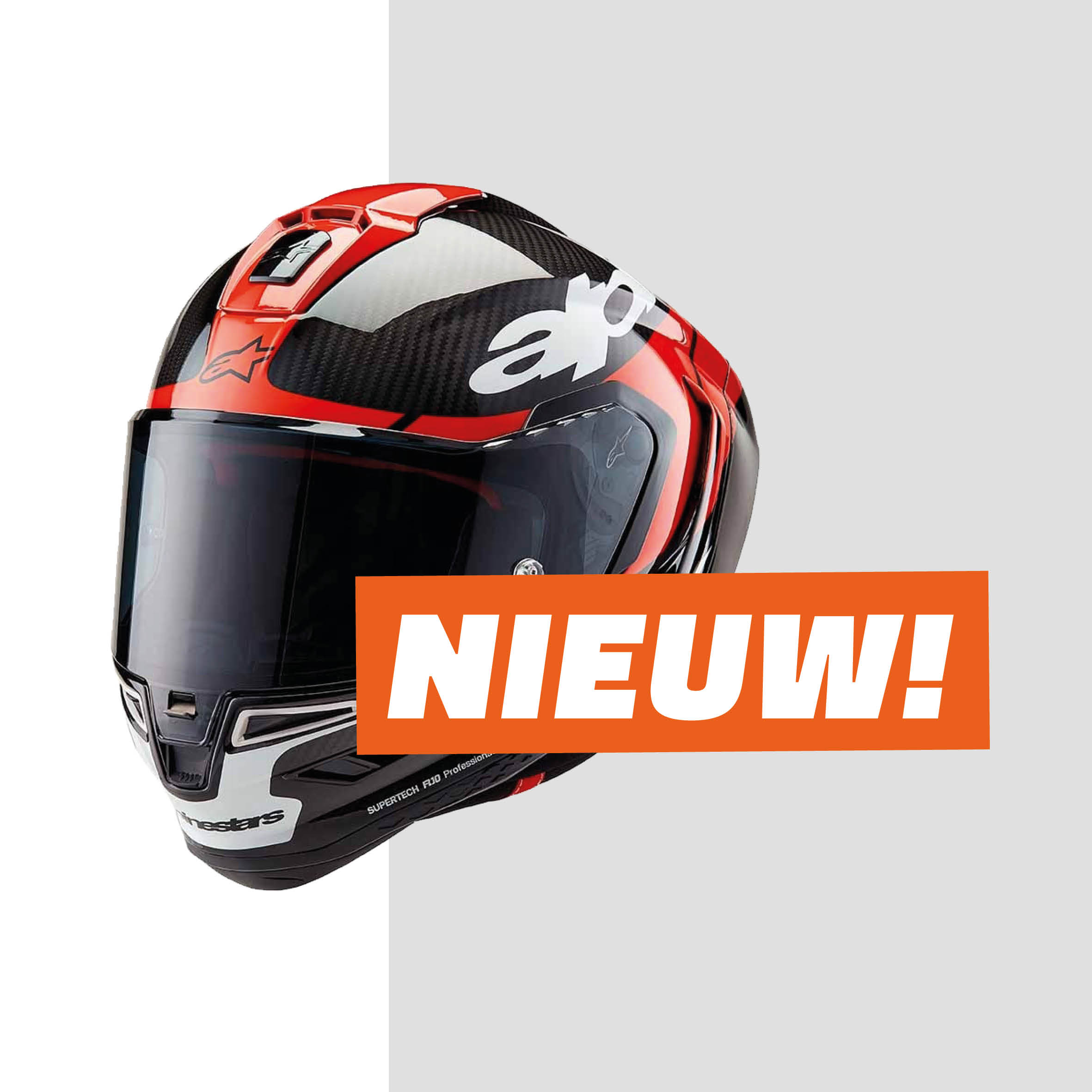 Nieuw binnen: Alpinestars Supertech R10 helmen!
