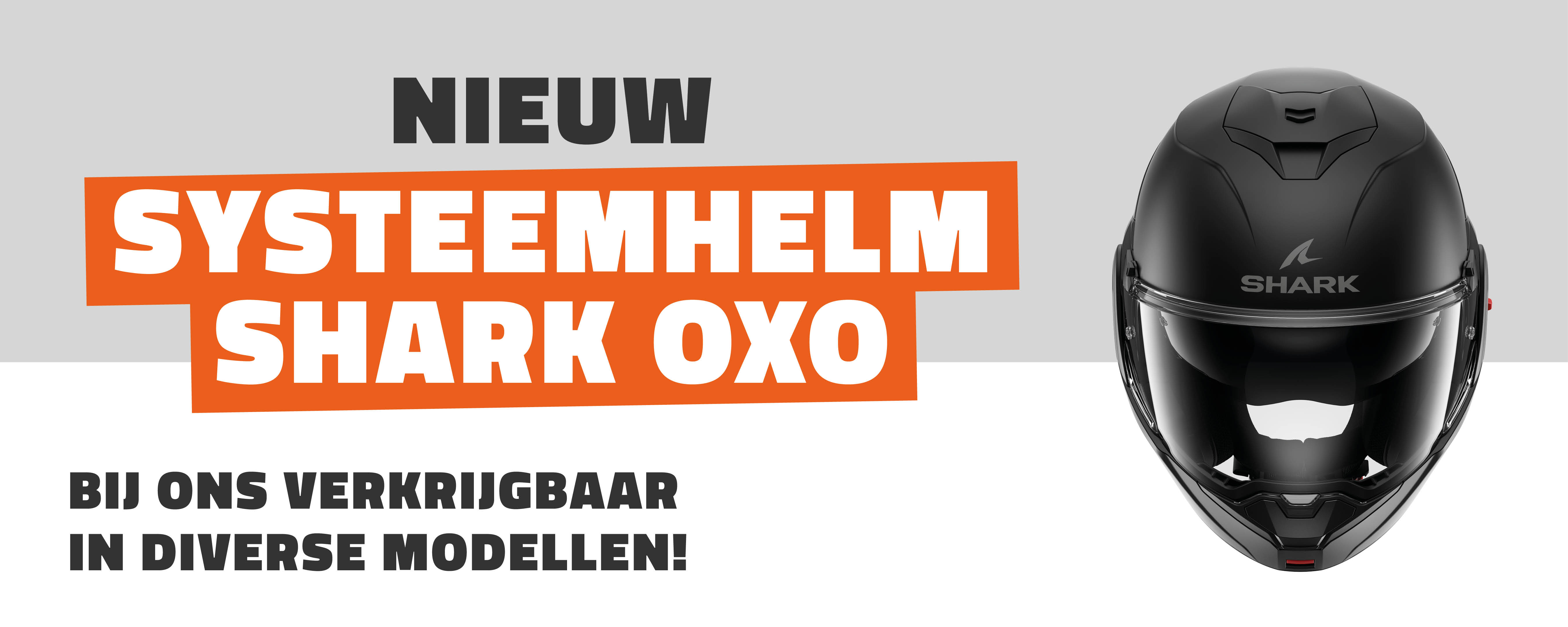 Nu bij ons verkrijgbaar: de nieuwe Shark OXO Flipback Helm!