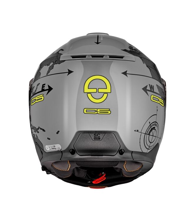 Schuberth C5 Globe grijs/zwart