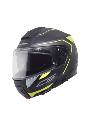 Schuberth C5 Omega zwart/geel