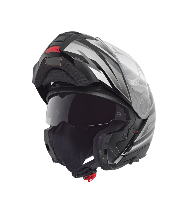 Motorhelm Schuberth, C5 Zenith black zwart - grijs
