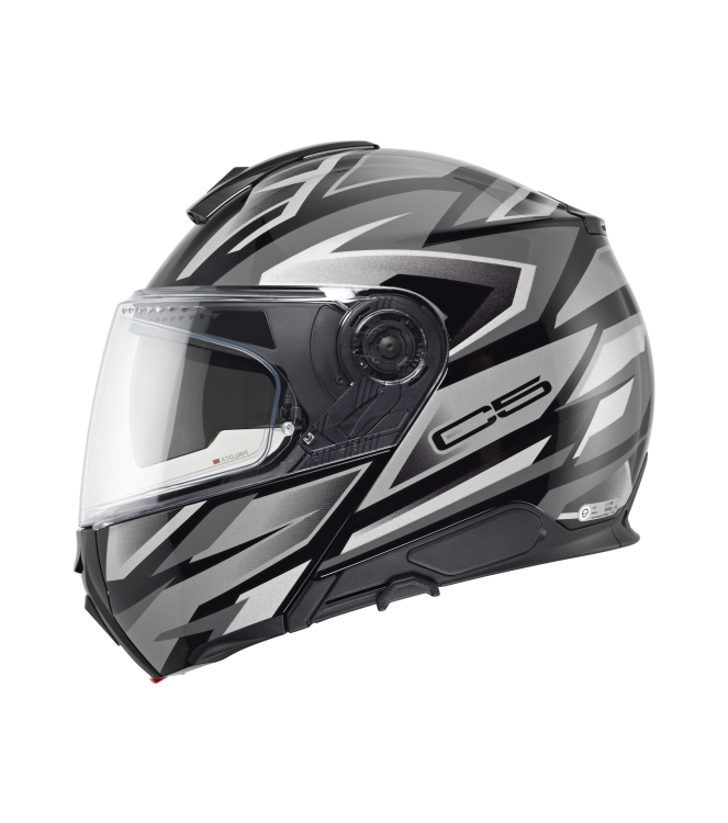 Motorhelm Schuberth, C5 Zenith black zwart - grijs