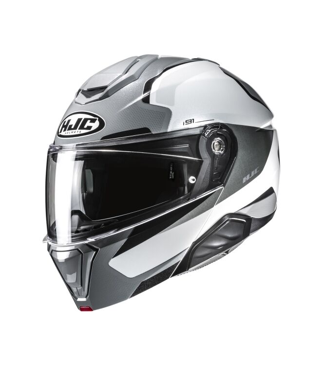HJC I91 Felio Systeemhelm wit - grijs