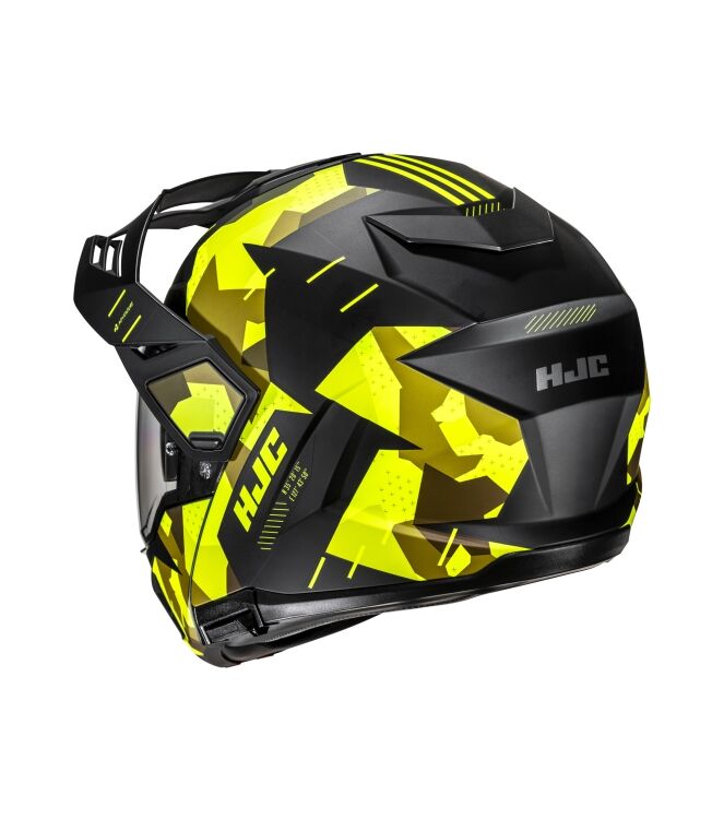 HJC i80 Roki Systeemhelm zwart/geel