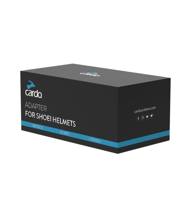 Cardo Packtalk Shoei adapter gen 2