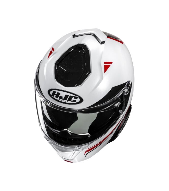 HJC I91 Tricus wit - rood