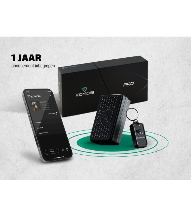 Komobi Pro Tracker 3 jaar