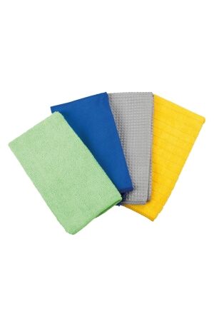 Set van 4 microvezeldoeken