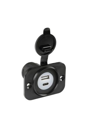 Inbouw USB-A & USB-C poort 12/24v 3000ma