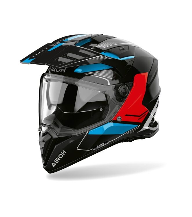 Motorhelm Airoh, BADX-X Tune Blue Red gl