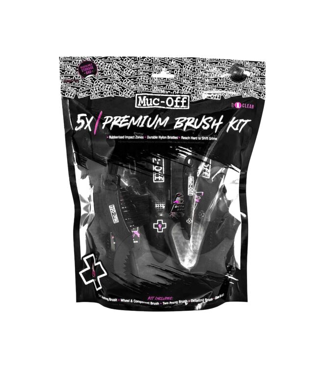 Muc-Off Premium Brush kit 5x