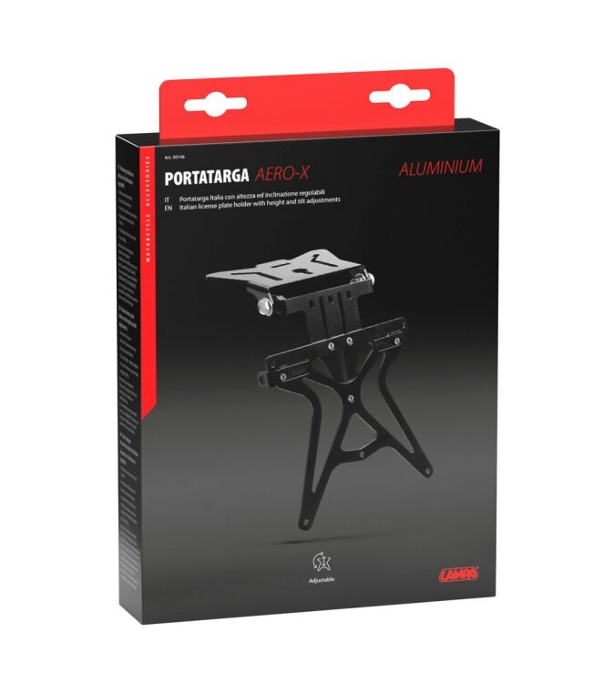 Lampa Aero-X kentekenplaat houder