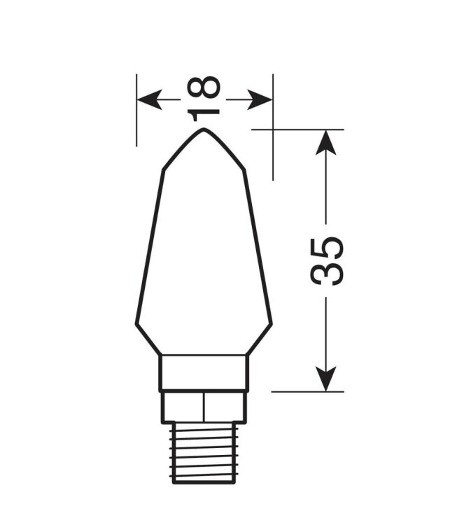 Lampa Micro Led Knipperlichten