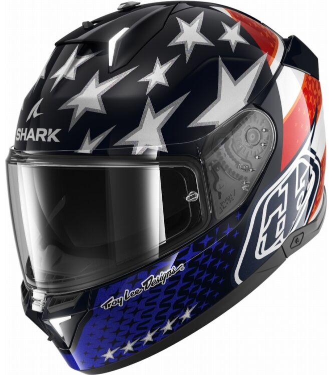 Shark Skwal I3 US Flag Troy lee designs