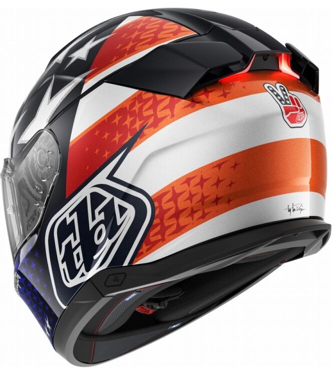 Shark Skwal I3 US Flag Troy lee designs