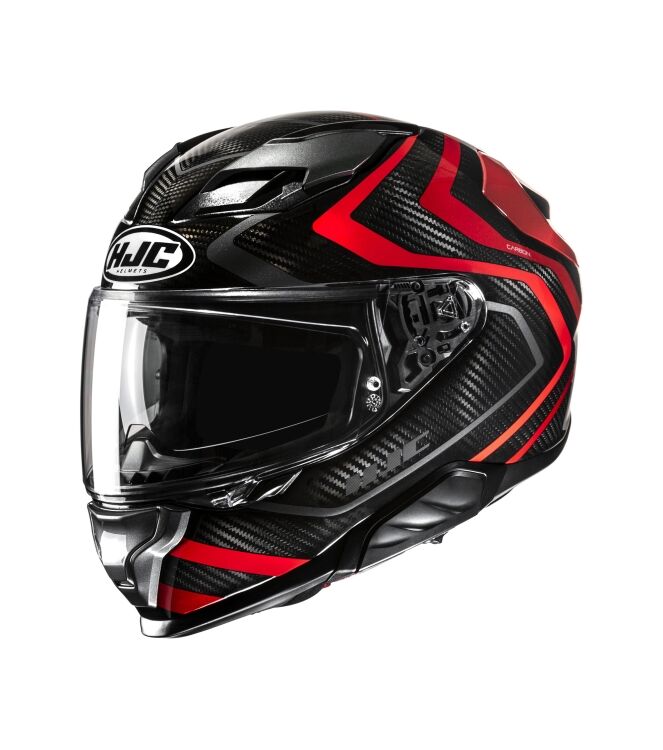 HJC F71 Carbon Nevio zwart/rood