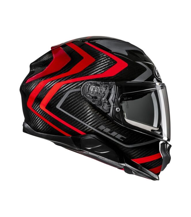 HJC F71 Carbon Nevio zwart/rood