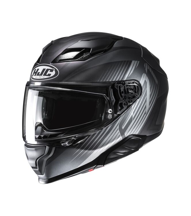 HJC F71 Catos Motorhelm zwart/grijs