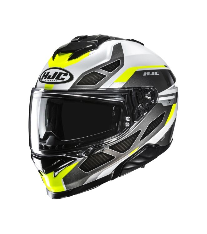 HJC i71 Zest Motorhelm zwart/geel