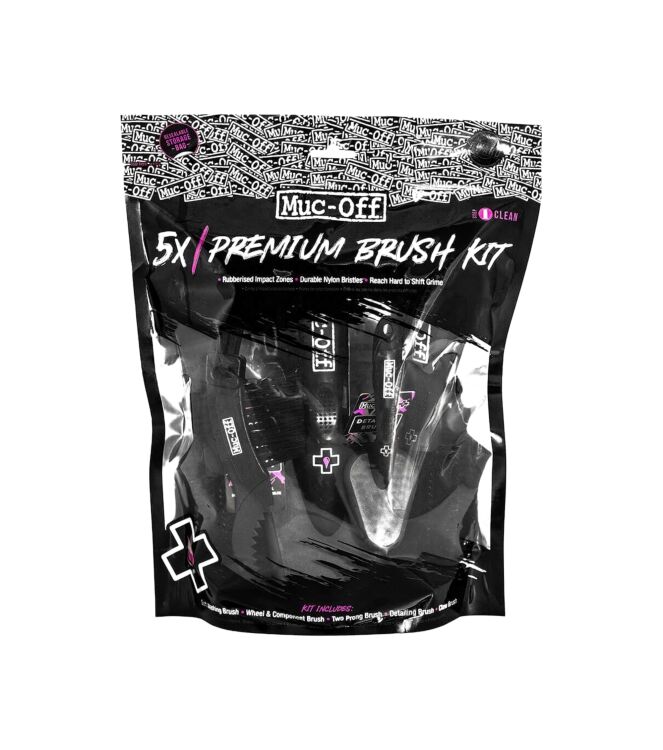 Muc-Off Premium Brush kit 5x