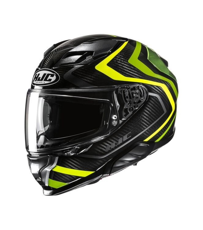 HJC F71 Carbon Nevio zwart/geel