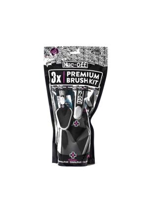 Muc-Off Premium Brush Kit 3x