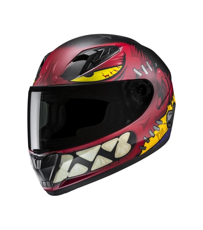 HJC Y10 Frank rood/zwart