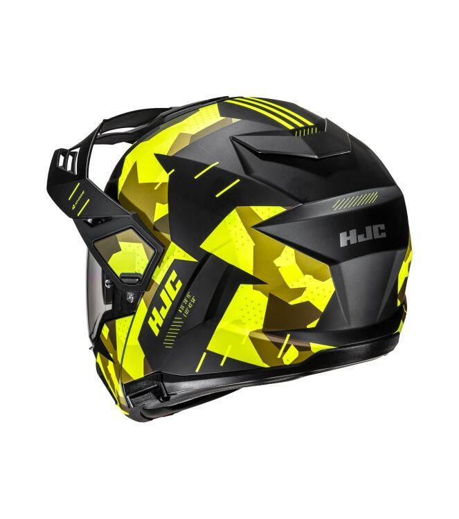 HJC i80 Roki Systeemhelm zwart/geel