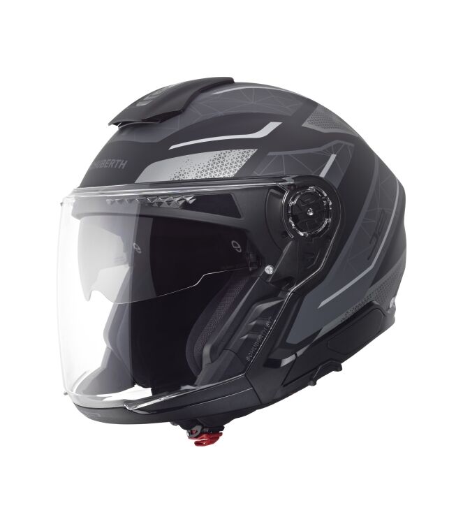 Schuberth J2 Sigma Jet helm zwart - grijs