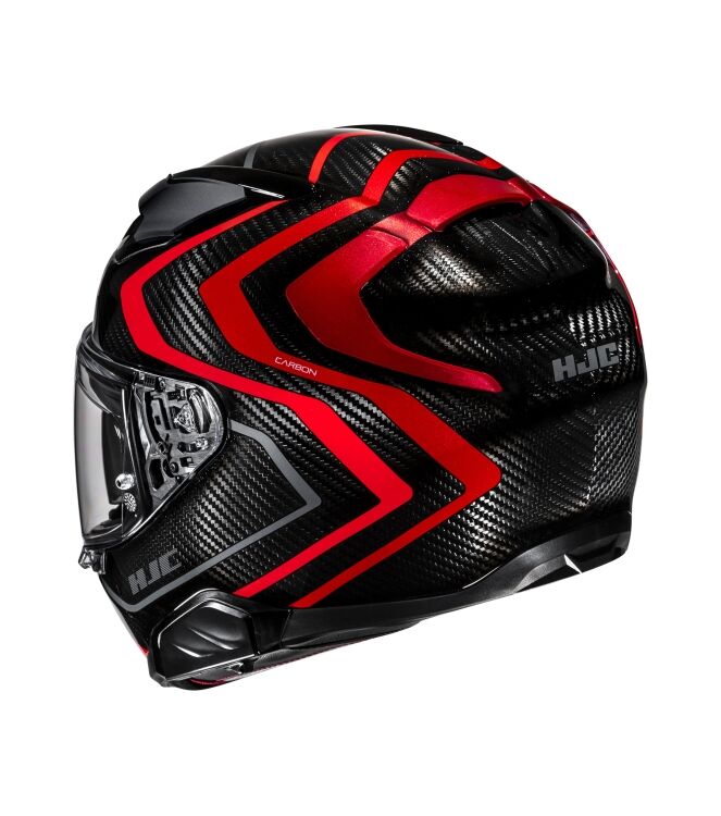 HJC F71 Carbon Nevio zwart/rood