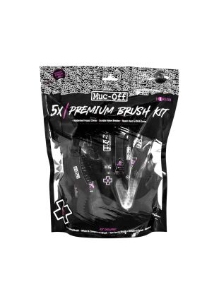 Muc-Off Premium Brush kit 5x