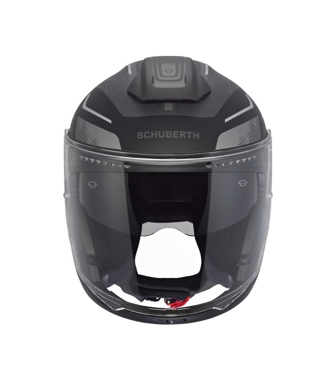 Motorhelm Schuberth, J2 Sigma Grey zwart - grijs