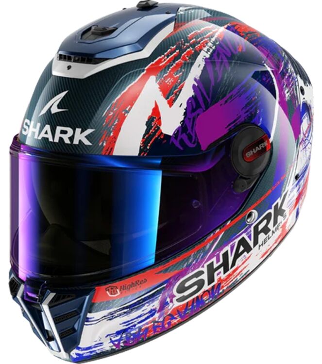 Shark Spartan RS Carbon Zarco Signature