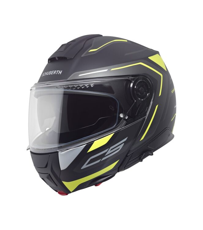 Schuberth C5 Omega zwart/geel