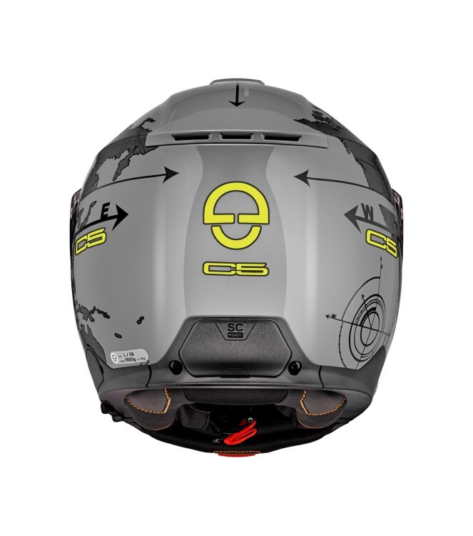 Schuberth C5 Globe grijs/zwart