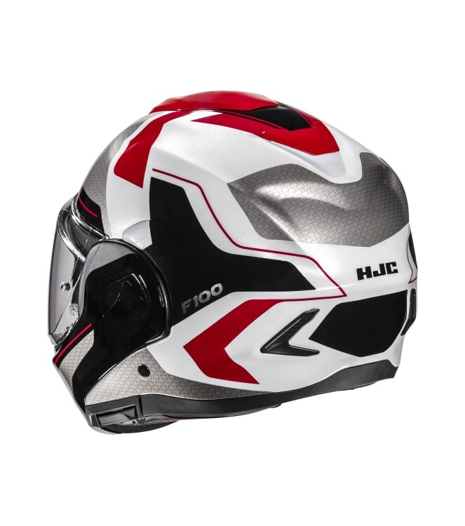 HJC F100 Bios wit/rood