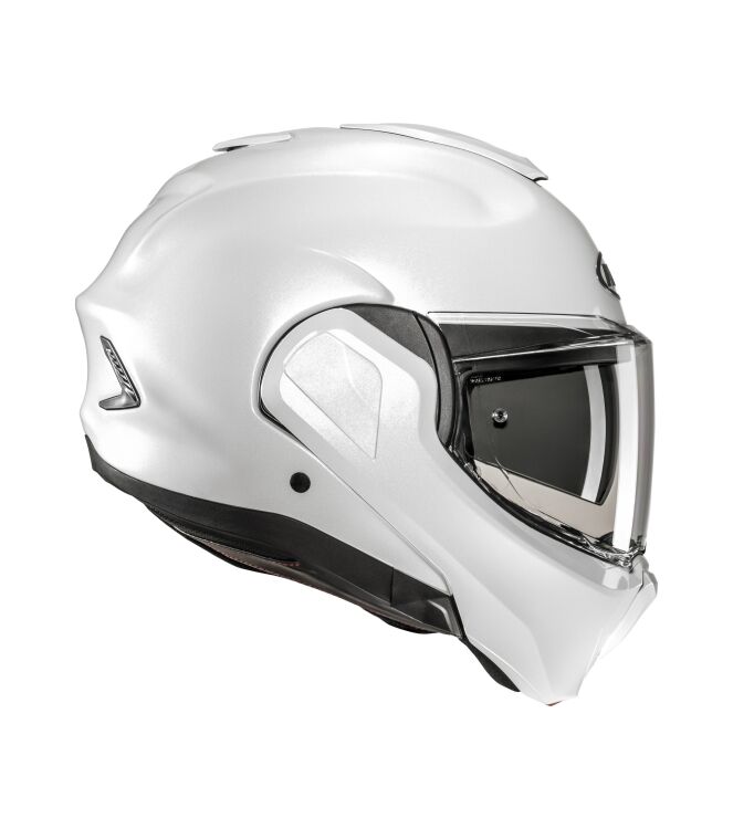 Motorhelm HJC, F100 wit