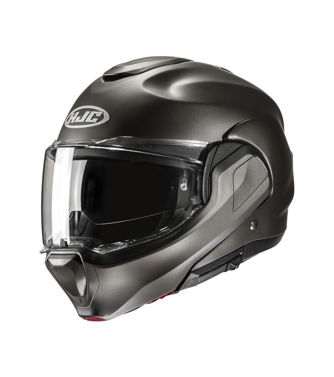 Motorhelm HJC, F100 donkergrijs