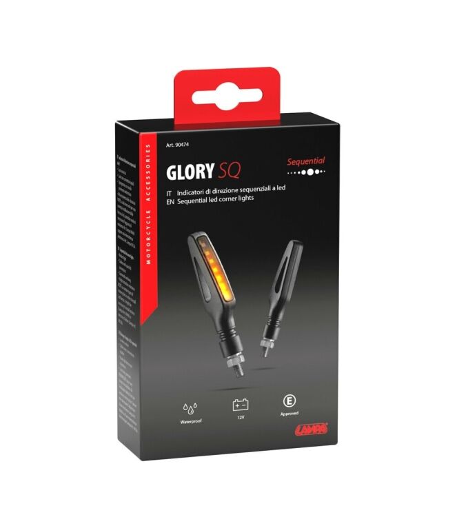Lampa Glory SQ Led knipperlichten