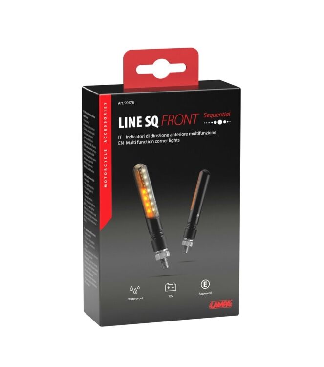 Lampa Line SQ Knipperlicht voorzijde