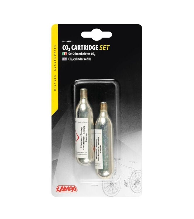 Lampa CO2 reservecilinders