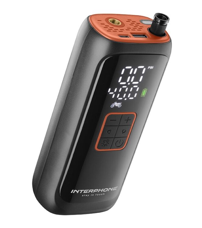Interphone compressor/powerbank 4000 MAH