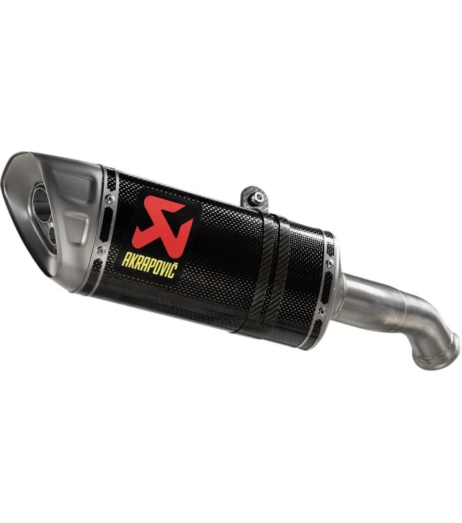 Akrapovic Uitlaat Slip-on CF moto 800NK