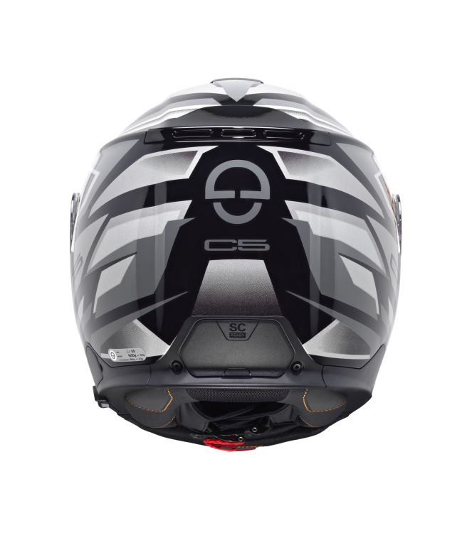 Motorhelm Schuberth, C5 Zenith black zwart - grijs